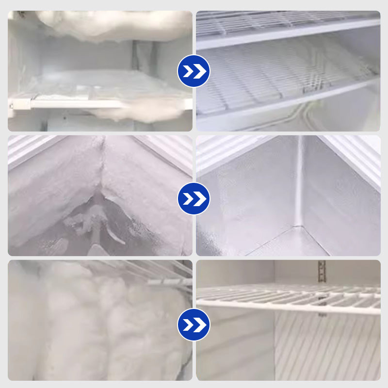 ⏳LAST DAY - Buy 2 Get 1 Free!!🧊Defrosting Spray for Fridge Freezer👍✨Includes Free Spatula