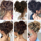 🔥LAST DAY - BUY 1 GET 1 & EACH ONLY 4.5￡!!!!💗Messy Curly Hair Bun Scrunchie Extensions