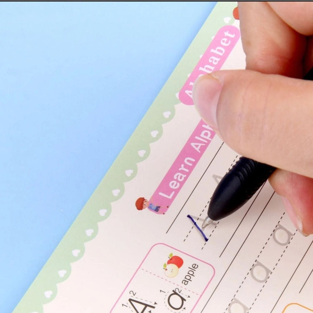 Magisches Kalligraphie Heft für Kinder