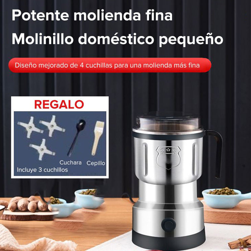 🔥LAST DAY SALE -ONLY £15.99!!⚡💝Multifunctional Electric Grinder – For Coffee, Spices & Herbs, Powerful & Fast Grind🔥
