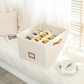 ⏰LIMITED TIME 49% OFF! 👟 Fabric Shoe Organizer Storage Box – Foldable, Large Capacity, Dustproof & Breathable for Closet & Bedroom 🧺✨