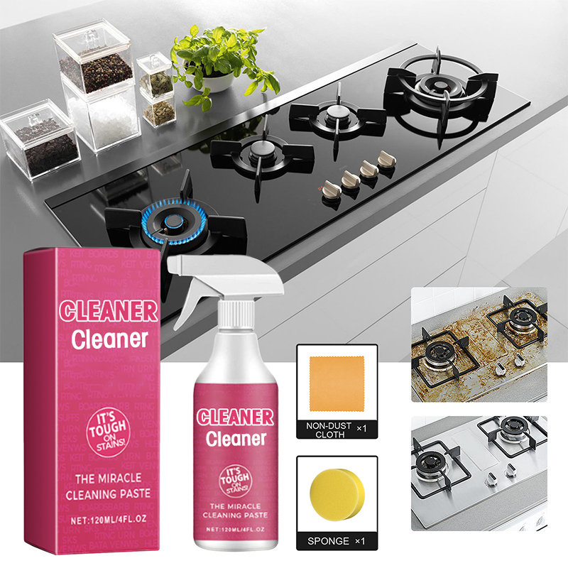 🩷Pink Magic-Buy 2 Get 1 Free🔥Multi-Purpose Kitchen Cleaner Set