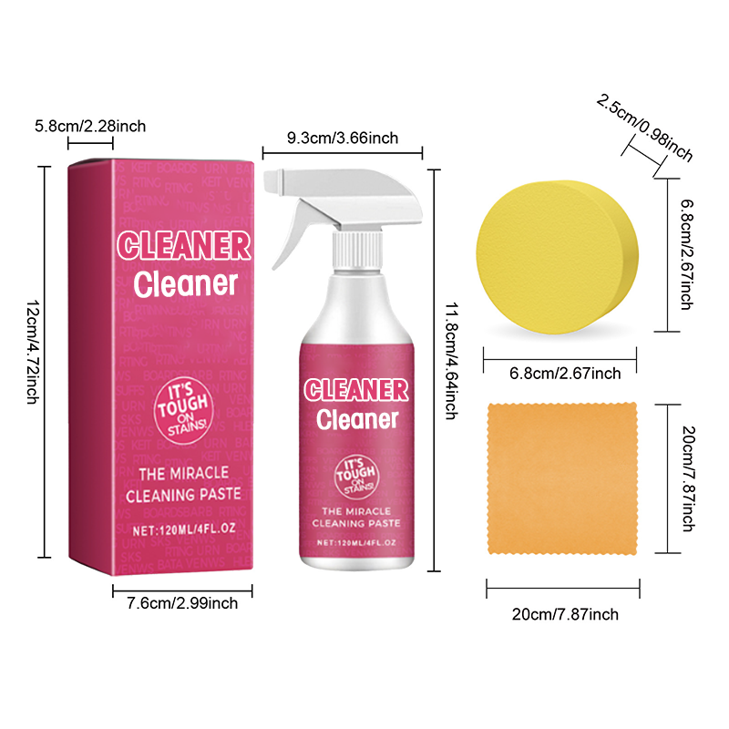 🩷Pink Magic-Buy 2 Get 1 Free🔥Multi-Purpose Kitchen Cleaner Set