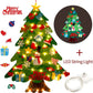 🎅Xmas Hot Sales - 50% OFF!🎄DIY Felt Christmas Tree for Kids✨32 Reusable Ornaments + Fairy Lights