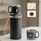 🏆Flash Sale 50% OFF⚡5K+ SOLD! 💥☕2 in 1 Stainless Steel Vacuum Insulated Bottle with Lidded Cup🍵