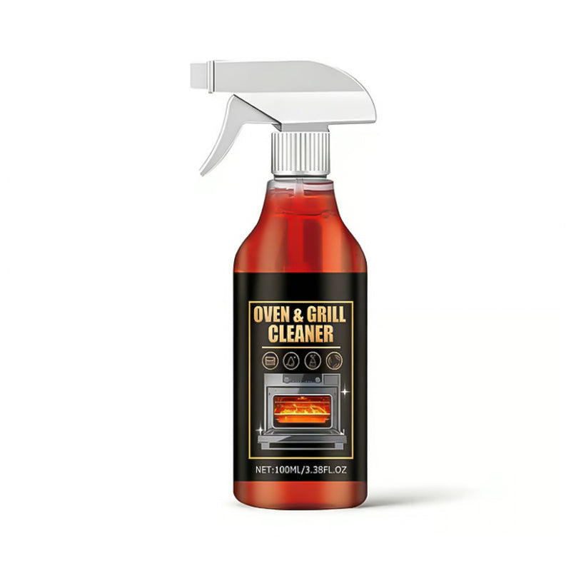 🧼 BUY 2 GET 1 FREE!✨Oven & Grill Cleaner Spray –Dissolves Grease in 5 Mins, No Scrubbing & Eliminates Odors