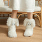 💗LAST DAY SALE 50% OFF-ONLY £10.99!!⚡50K+ SOLD💕Women's Plush Slippers Socks Floor Socks Winter Home Indoor Thickened Fleece-Lined Anti-Slip Adult Women's Plush Snow Socks Shoe Covers