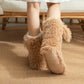 💗LAST DAY SALE 50% OFF-ONLY £10.99!!⚡50K+ SOLD💕Women's Plush Slippers Socks Floor Socks Winter Home Indoor Thickened Fleece-Lined Anti-Slip Adult Women's Plush Snow Socks Shoe Covers