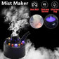 💡 50% OFF! ✨ 12 LED light Ultrasonic Mist Maker Fogger – fine mist for decoration 🌬️