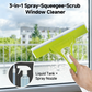 💥💥Limited-Time SALE -ONLY £9.99!！🔥3-in-1 Window Cleaning Scraper,All-in-One Glass Cleaning Tool