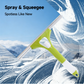 💥💥Limited-Time SALE -ONLY £9.99!！🔥3-in-1 Window Cleaning Scraper,All-in-One Glass Cleaning Tool