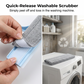 💥💥Limited-Time SALE -ONLY £9.99!！🔥3-in-1 Window Cleaning Scraper,All-in-One Glass Cleaning Tool