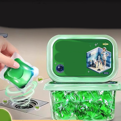 🌿HOT SALE-50% OFF🏠💧Drain Deodorizer Pods – Bio‑enzyme formula neutralizes smells at the source. Instant fresh scent, no harsh chemicals. Say goodbye to embarrassing odours. 🚰✅