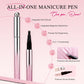 💅 Limited Time Buy 1 Get 1 Free - £10.99! ✨All-in-One Cat Eye Nail Gel Pen🎨Free handheld mini UV nail lamp💡