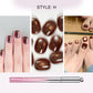 💅 Limited Time Buy 1 Get 1 Free - £10.99! ✨All-in-One Cat Eye Nail Gel Pen🎨Free handheld mini UV nail lamp💡