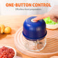⏳Last Day Hot Sales - Just ￡9.99🔥Wireless Efficient Electric Mini Food Chopper,🔪Wireless Portable Kitchen Chopper for Minced Meat, Garlic & Baby Puree, Fast Food Prep Kitchen Helper✨