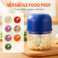 ⏳Last Day Hot Sales - Just ￡9.99🔥Wireless Efficient Electric Mini Food Chopper,🔪Wireless Portable Kitchen Chopper for Minced Meat, Garlic & Baby Puree, Fast Food Prep Kitchen Helper✨