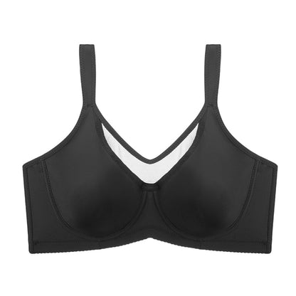 ⏳HOT SALE -ONLY £8.99 THIS WEEK💐Women's Elegant Sheer Full Coverage Minimizer Bra ✨ Plus Size for Large Busts | No Digging, No Spillage & Ultra Comfy