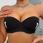 ⏳LAST WEEK SALE -ONLY £14.99!🖤💐Women's Convertible Strapless Minimiser Bandeau Bra Underwire Unlined for Large Bust