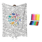 🥳2026 HOT SALE🥳💞50K+ SOLD!💖 JUST￡9.99!!!💯 Personalised Colouring Blanket – The Unique DIY Gift They’ll Love