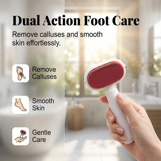 ⏰🔥 LAST DAY SALE 50% OFF 🏆 Double-Sided Foot Scraper – Easily Removes Calluses and Dead Skin ✨🦶