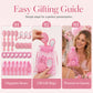 ⏳Limited-time 50% off⏰🔥32pcs Pink Princess Party Favors Set-‑Themed Party Favor Set‑3D Rose Relief Hair Accessories Kit, Ready‑to‑Gift Beauty Supplies for Bachelorette, Girls Birthday & Bridal Shower