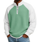 🔥Last Day-50% OFF!!✨ Easy Everyday Comfort | Men's Waffle-Knit Quarter-Zip Shirt