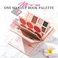 🏆LAST DAY SALE 50% OFF!!💐 Magic Makeup Book – All-in-One Cosmetic Palette with Eyeshadows, Blush, Highlighter & Lip Gloss | Perfect Christmas Gift for Her 🎄🇬🇧
