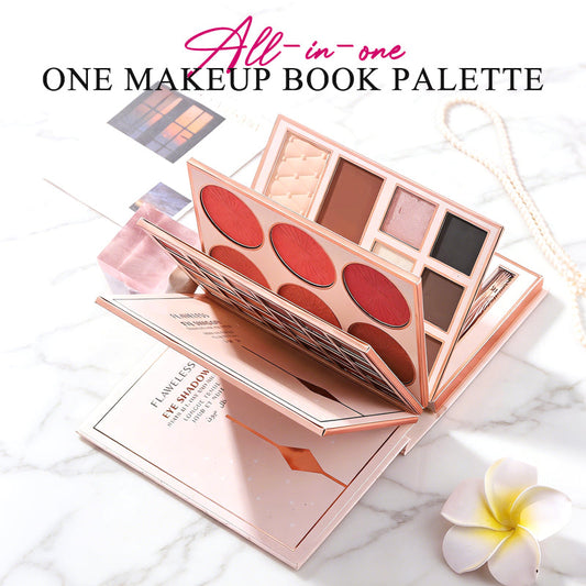 🥳2026 HOT SALE🥳💞50K+ SOLD! 🌸💄 Magic Makeup Book – All-in-One Cosmetic Palette with Eyeshadows, Blush, Highlighter & Lip Gloss | Perfect Christmas Gift for Her 🎄✨