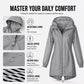 ⏳LAST DAY SALE £19.98!! TODAY! 💥🌧️💥 Women's Outdoor Waterproof Hooded Jacket 🧥