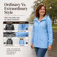 ⏳LAST DAY SALE £19.98!! TODAY! 💥🌧️💥 Women's Outdoor Waterproof Hooded Jacket 🧥