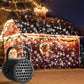 🎁2026 New Arrivals 50% OFF💥16-Pattern USB Christmas Projector Light – high-definition projection, USB powered & adjustable angle🎅🌟