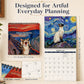 🏆 Last Day Special Price £7.99! 🗓️Buy 2 Get 1 Free🐱 2027 Cat Meme Calendar – Funny daily humor & wall-ready