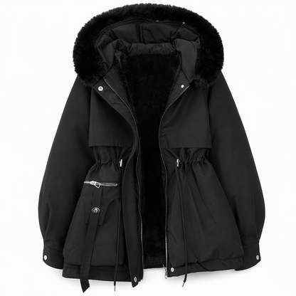 ⏳Time-Limited Special⏰🧥Women's Winter Faux Fur Padded Parka