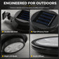 ☀️Only £ 7.99！！💡 Light Up Gutters, Fences & Garden Walls — Solar-Powered Outdoor LEDs With No Mains Wiring Needed 🏡✨