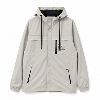 🔥LAST DAY SALE 70% OFF👍✨🌧️ Weather Protection, Everyday Versatility | Men's Detachable-Hood Windbreaker