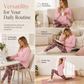 ⏳💖2026 Hot Sale 70% OFF✨🍂Fall Cozy Casual Matching Two Piece Outfit🎀☁ Women's Knit Top & Plaid Leggings Set