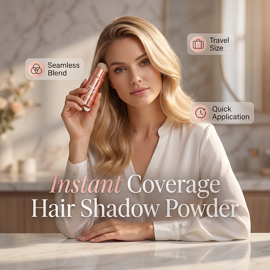 🏆 Last Day Special Price £9.99! 💐Instant Hair Shadow Powder Stick with Sponge Applicator🌸