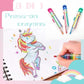 🌈 Last Day Special Price £9.99! 🎨Buy 1 Get 1 Free🎁8-colour push-button coloured pencils, free from any chemical ingredients