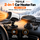 🔥LAST DAY SALE ONLY ￡16.99!!🔥Portable Car Heater Defroster with 360-Degree Rotating Base❄️