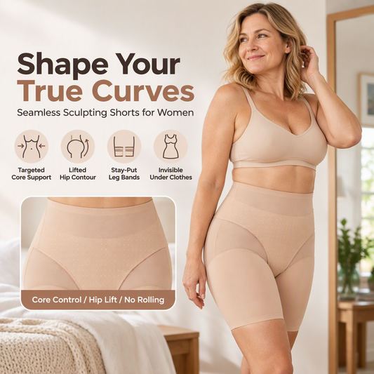 🏆 Last Day Special Price £11.99! 💐🔥Women's High-Waist Tummy Control Shapewear