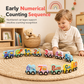 💥Gift Idea - 50% OFF🚂 Magnetic Wooden Number Train Toy – connectable cars, early counting & imaginative floor play. Safe, smooth polished wood for ages 3+! 🔢✨