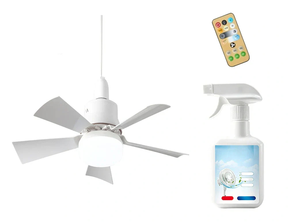 🏆LAST DAY SALE 49% OFF🔥SmartBreez™ 40W LED Ceiling Fan Light – 20.5” Ultra-Quiet with Remote 🎯 | E27 + FREE B22 Adapter 🔌 | For Bedroom 😴, Kitchen 👩‍🍳 & Garage 🛠️ – UK Ready! 🇬🇧