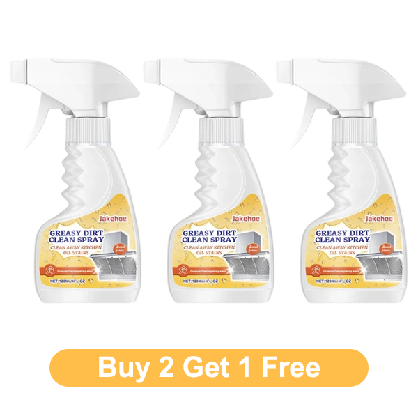🎁LIMITED SALE- BUY 2 GET 1 FREE!!✨⚡Multi-Purpose Kitchen Heavy Oil Cleaner Spray