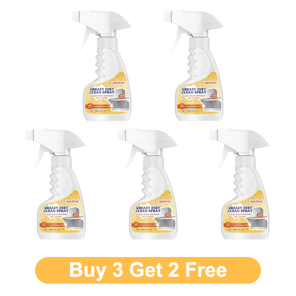 🎁LIMITED SALE- BUY 2 GET 1 FREE!!✨⚡Multi-Purpose Kitchen Heavy Oil Cleaner Spray
